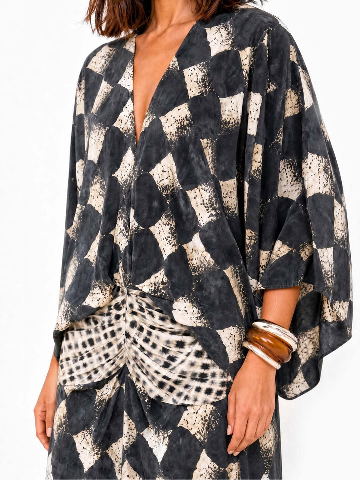 Elysette - Robe longue au toucher doux