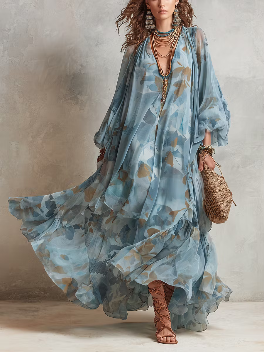 Elouisa - Robe longue lourde