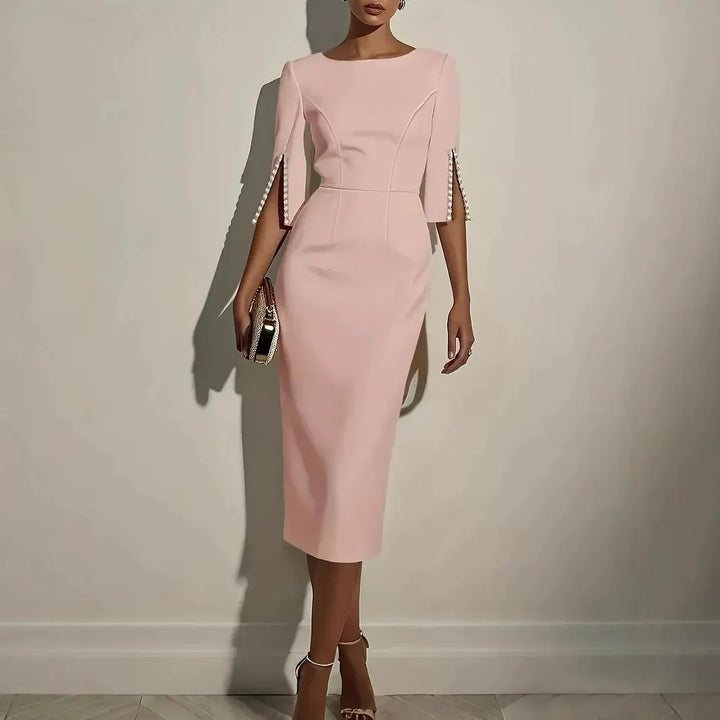 Anneliese - Robe fourreau extensible et douce