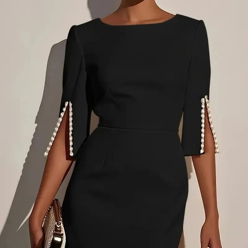 Anneliese - Robe fourreau extensible et douce
