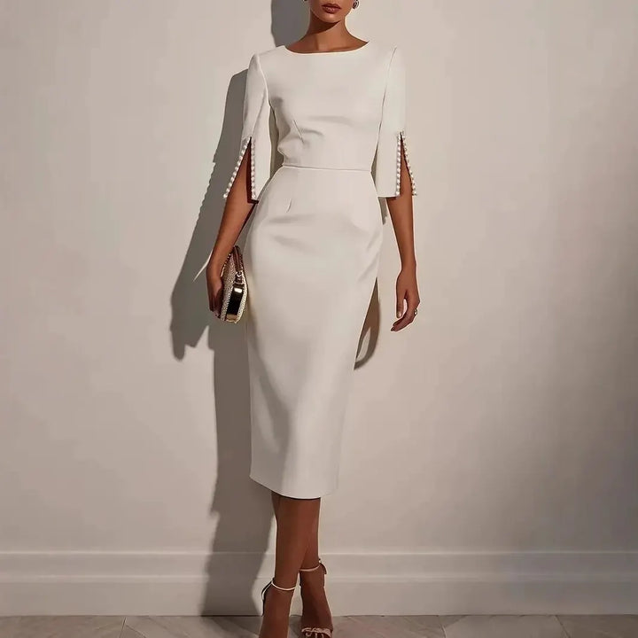 Anneliese - Robe fourreau extensible et douce