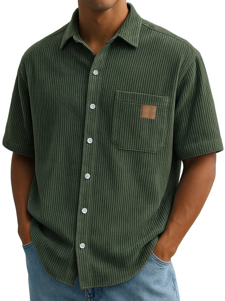 Anwick - Chemise côtelée douce