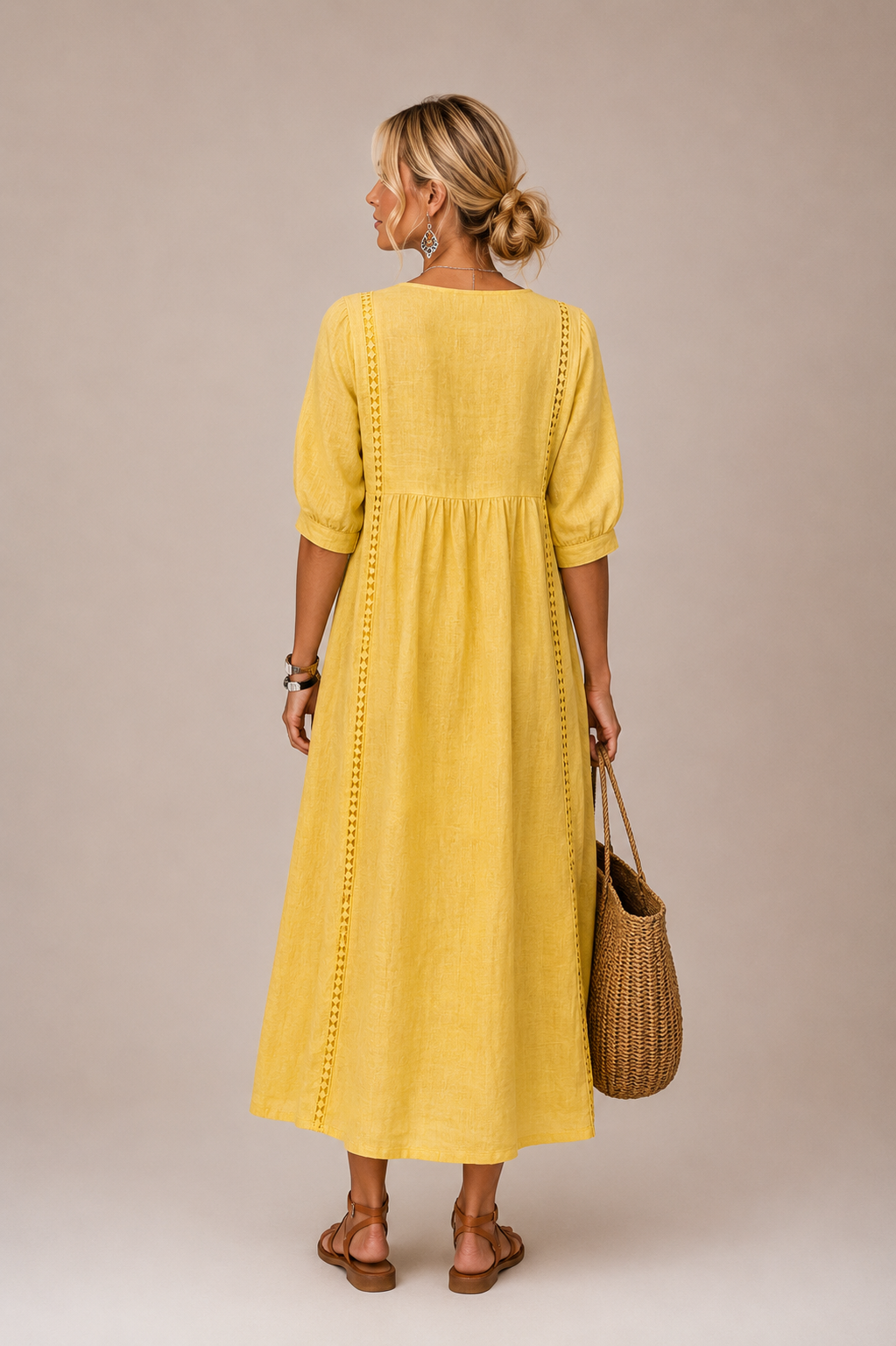 Caralyn - Robe midi légère