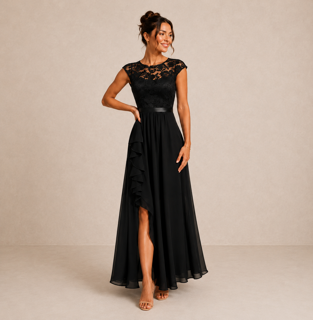 Winsome - Robe trapèze longue fluide