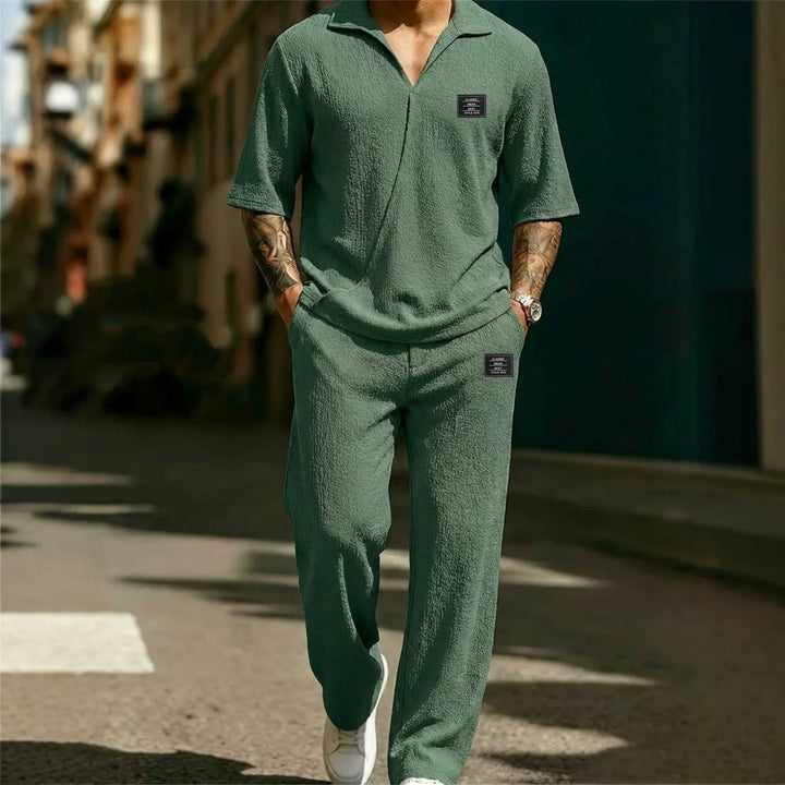 Ansel - Ensemble deux pièces au toucher doux pour homme