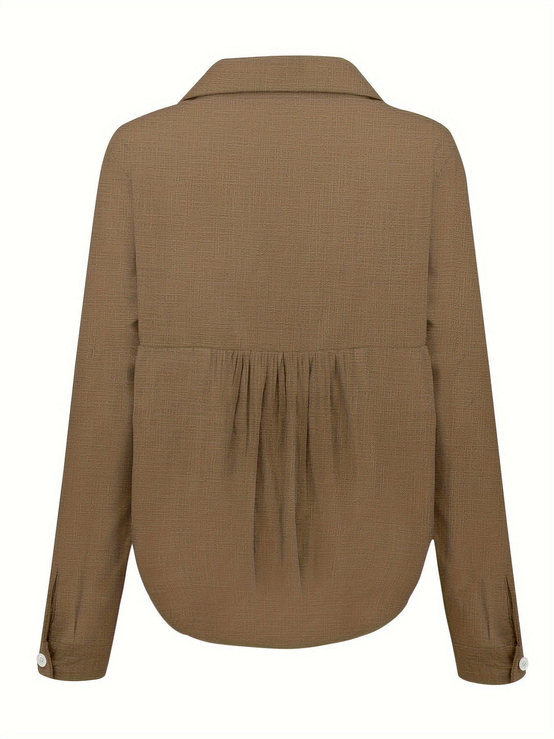 Caelia - Chemise longue à manches transparentes
